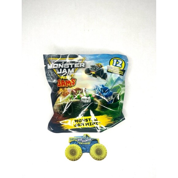 Spin Master Other - 2025 Spin Master Monster Jam Mini Series 19 Blue Thunder Chase 303 Unopened